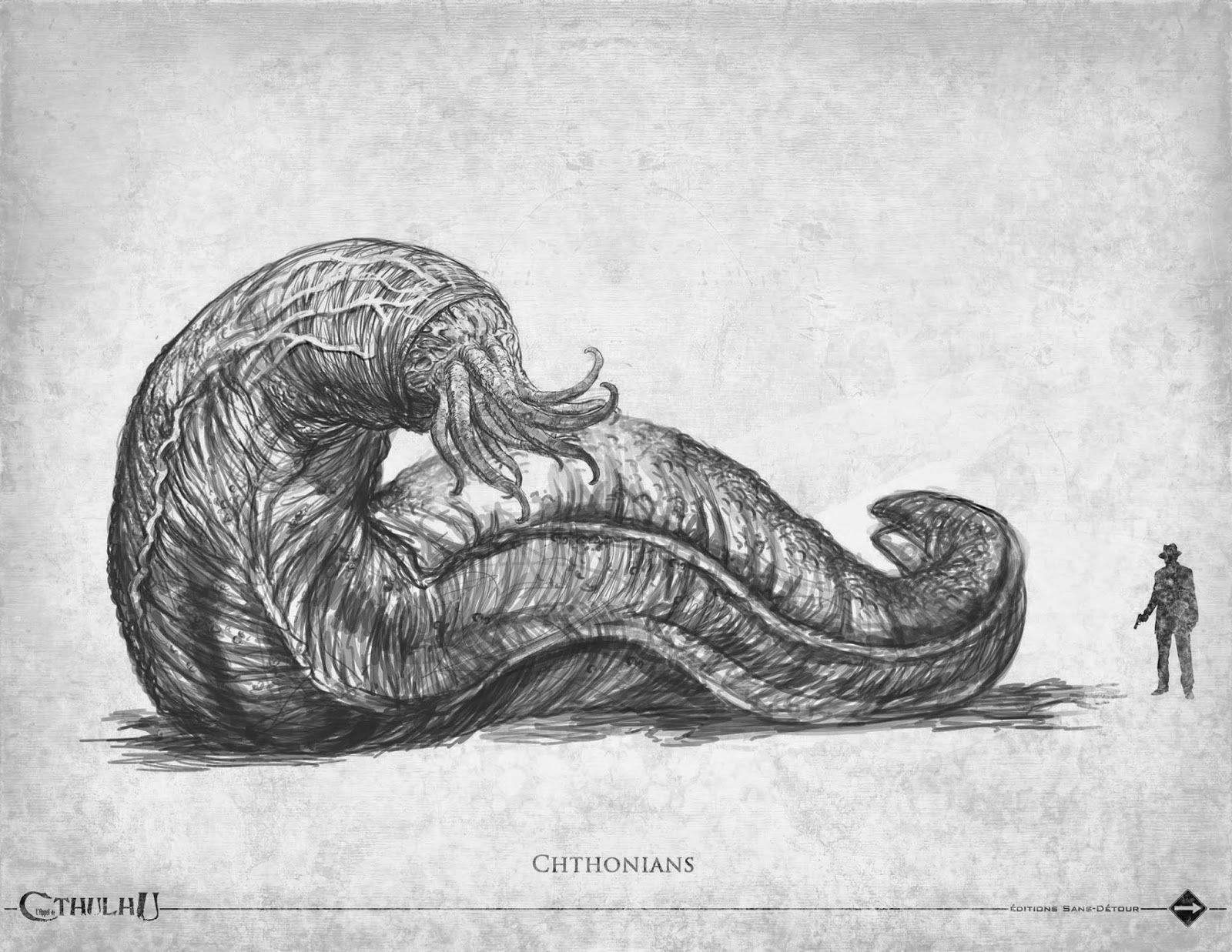 钻地魔虫(Chthonian) 钻地魔虫(Chthonian)
