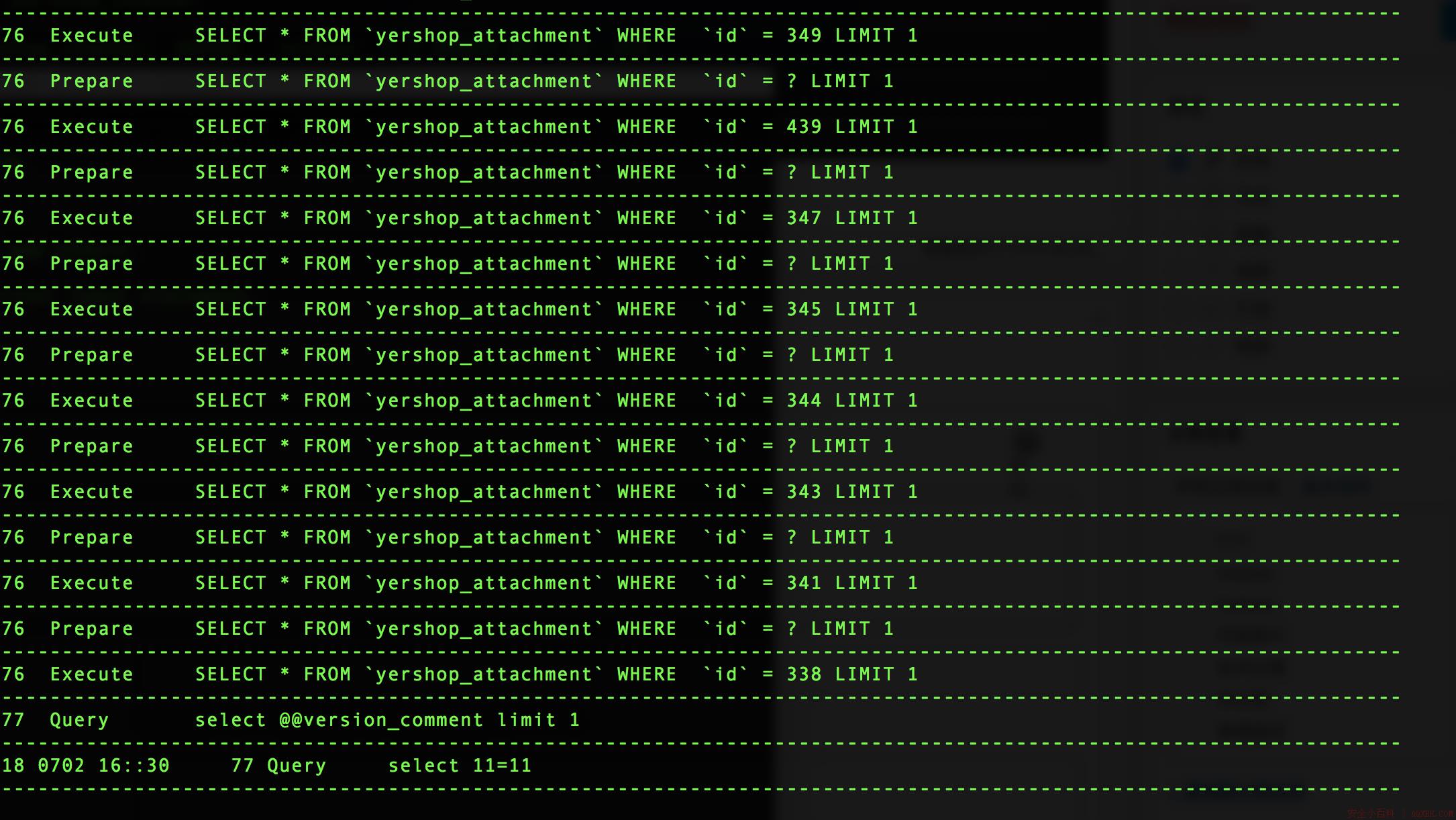 图片[2]-Mysql实时监控脚本-安全小百科