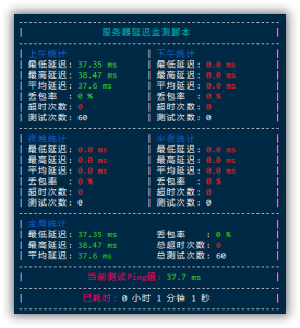 VPS服务器24小时Ping值延迟监测工具-安全小百科