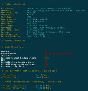 [云筏测评系列] 4核16G版KVM-EU by ResPectGay-安全小百科
