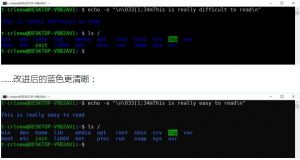 更新 Windows 控制台颜色 [转载]-安全小百科
